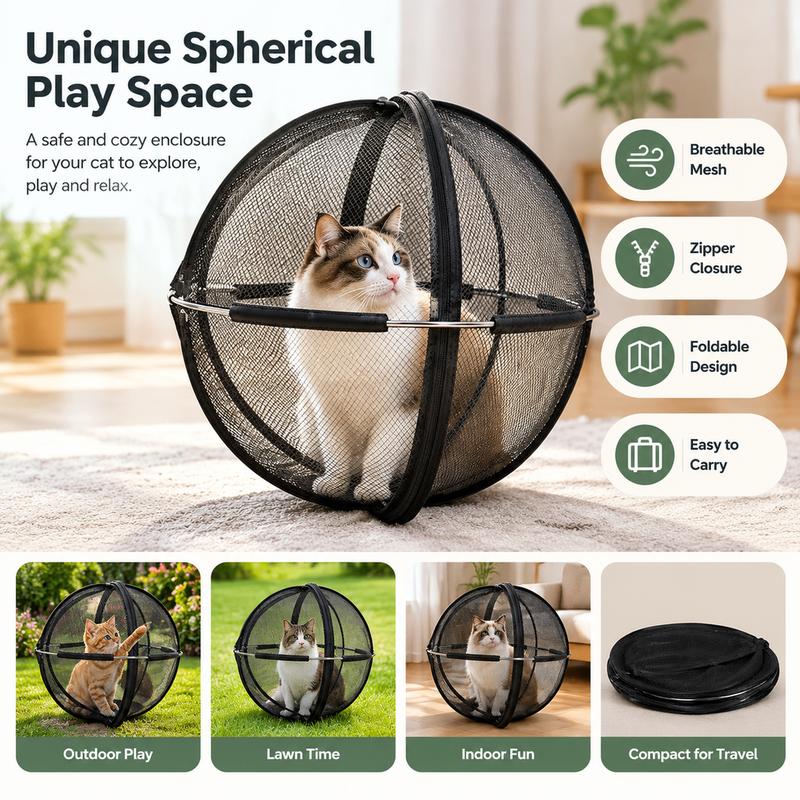 Cat Enclosure Mesh Ball